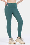 Zelocity Quick Dry Training Leggings - Posy Green — thumbnail 3